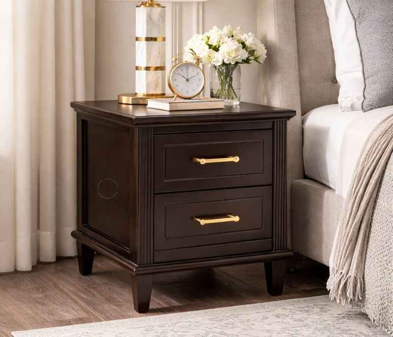 Bst Catlogue Bed Side Table Acacia Wood (WF OTD)