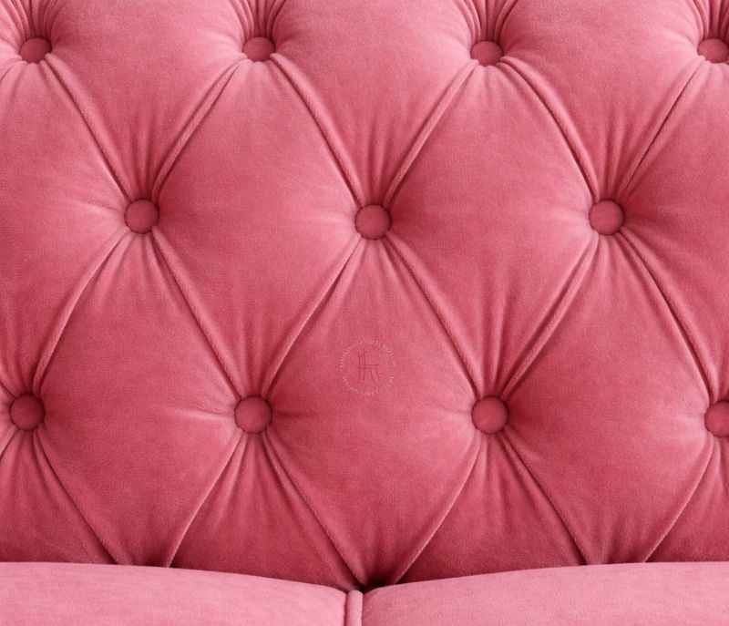 Image 6 for Chester sofa 3+2+1 Seater Velvet Fabric (BWD)