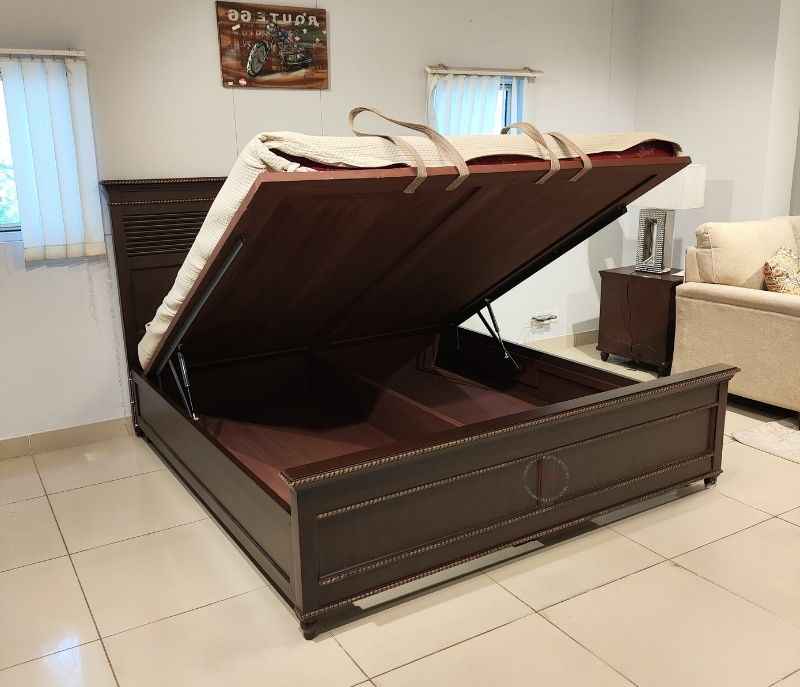 Image 4 for Groove Cot 72X78 Box With Hydraulic Storage (BTm OTD)