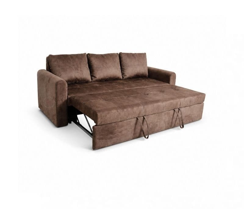 Image 2 for Carprese 3 Seater Sofa Cum Bed Solid Neem Wood (ZAM) (OWD)