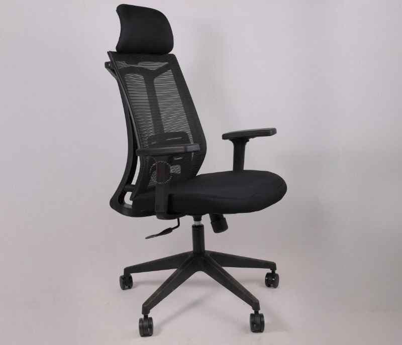 Image 2 for Twister HB Black Ergonomic High-Back Mesh Office Chair  Adjustable Height  Revolving Study Work from Home Chair (WFH)/Computer Desk Chair  Back Lumbar Support  Ergonomic Chair  Tilting  Arm Support