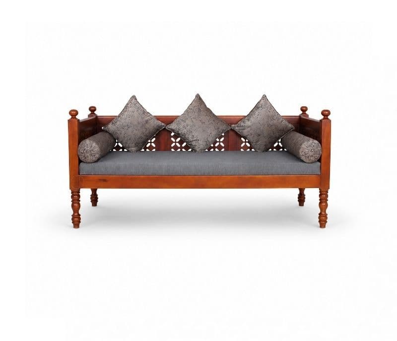 Image 2 for King Diwan Solid Rubber Wood (ZAM) (OWD)