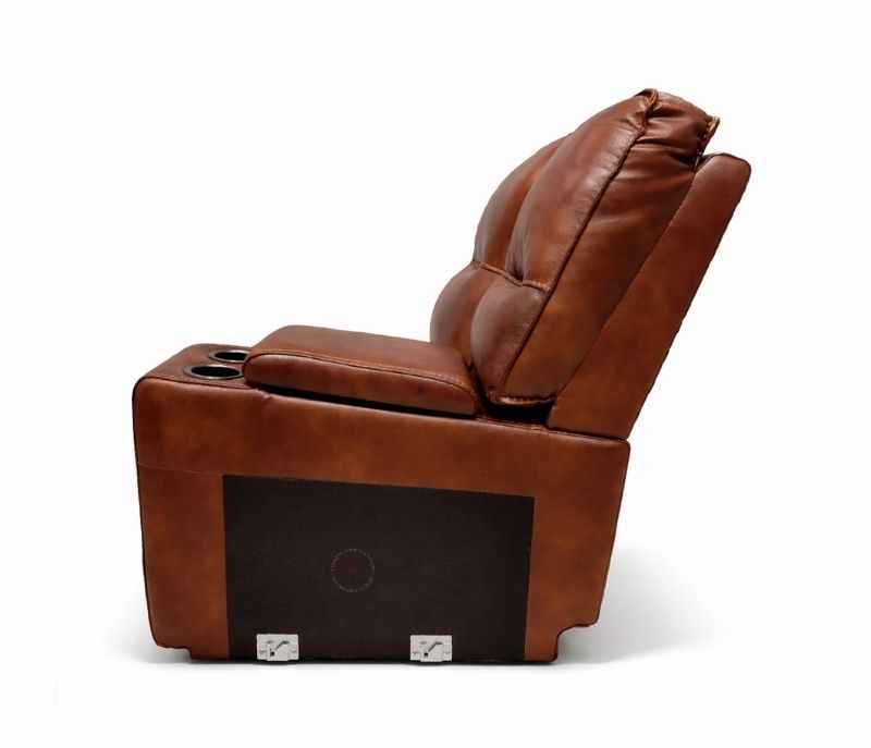 Image 24 for UX-Series 7004 Modern 3+2+1 Leather Sofa Set with Archtectural Metal Base (EC)