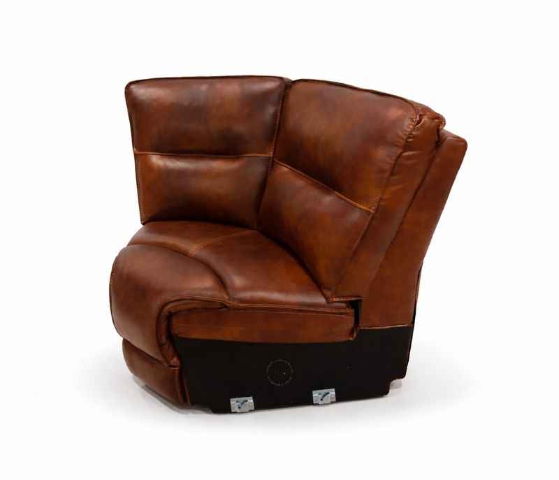 Image 27 for UX-Series 7004 Modern 3+2+1 Leather Sofa Set with Archtectural Metal Base (EC)