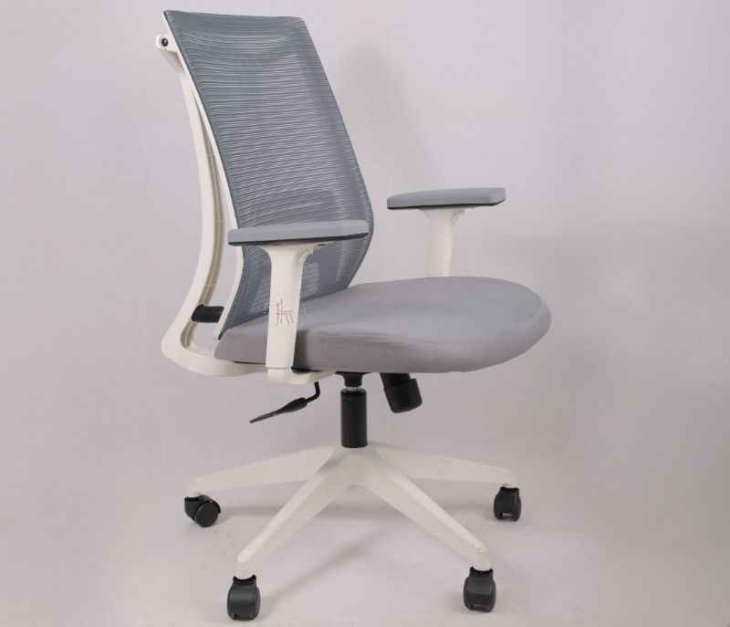 Image 4 for Twister MB White Ergonomic High-Back Mesh Office Chair  Adjustable Height  Revolving Study Work from Home Chair (WFH)/Computer Desk Chair  Back Lumbar Support  Ergonomic Chair  Tilting  Arm Support