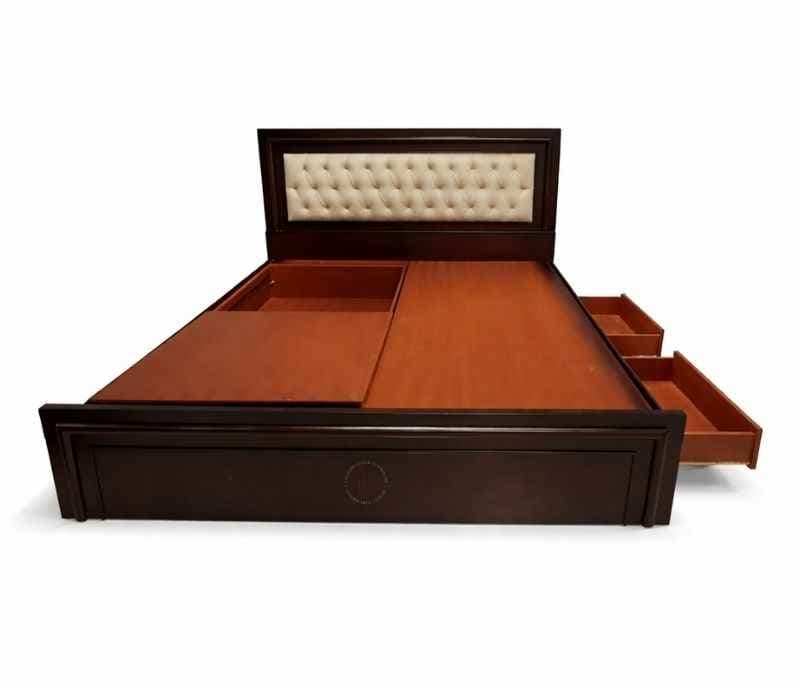 Image 7 for Beading Cot King Size With Storage  (EC)(BWD)(WF)(BS-BTM)