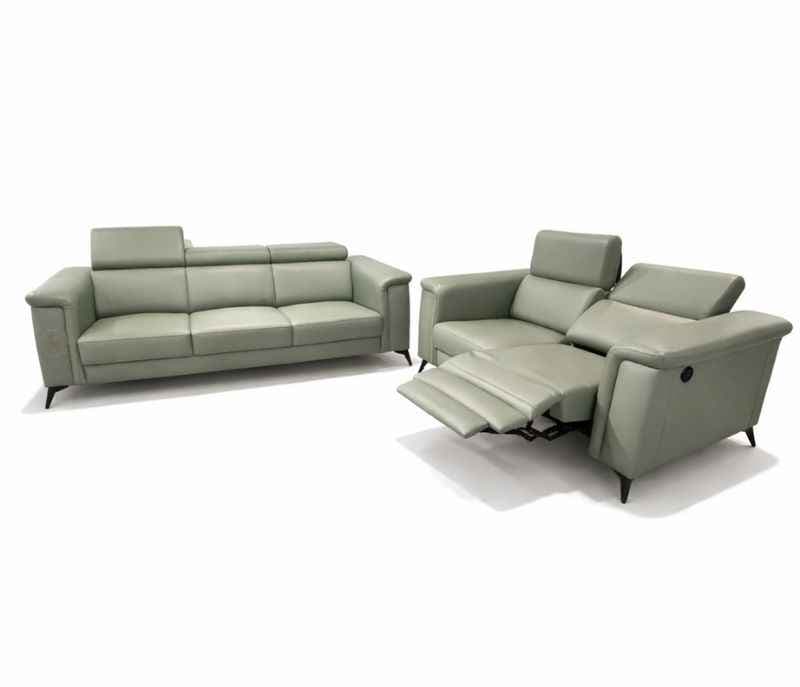 Image 4 for Douglas Urban 3 + 2 Recliner (Leatherette, Green) (KORA)