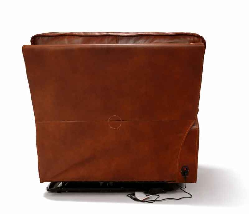Image 16 for UX-Series 7004 Modern 3+2+1 Leather Sofa Set with Archtectural Metal Base (EC)