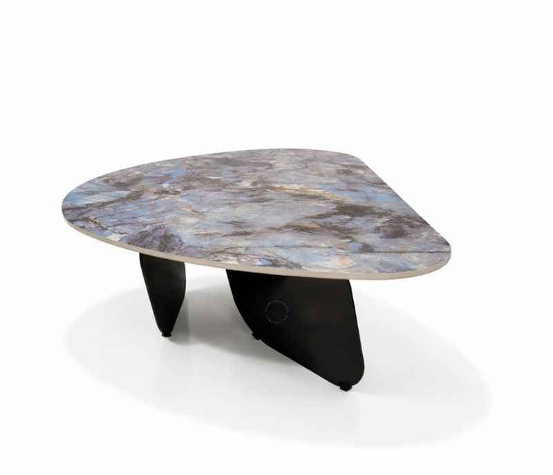 Image 5 for AH2460 Centre Table Ceramic Top And Black Metal Base (HYD OTD)