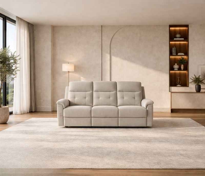 R6 3 Seater + 1 Recliner + 1 Recliner Manual Seater (OTD)