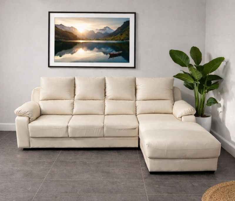 BMW Sofa 3+ Lounger Artificial Leather (HYD OTD)