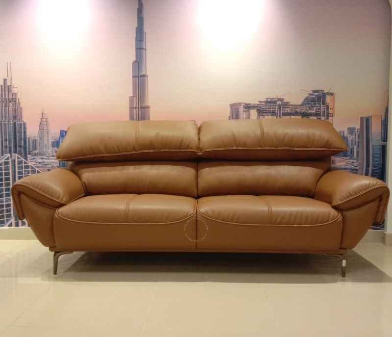 Image 3 for F1 3+2 Leatherette With Metal legs (LG SKN)