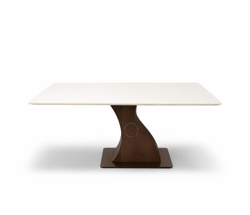 Image 8 for DT 803 Onyex+DC 1058 Grey  1+6 Onyex Marble Top With Ash Wood Base (HYD)(CP)