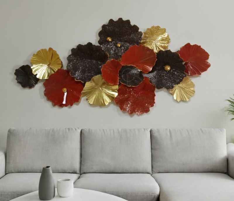 16413 Wall Art Jwa Leafinity Metal Duvar Panosu