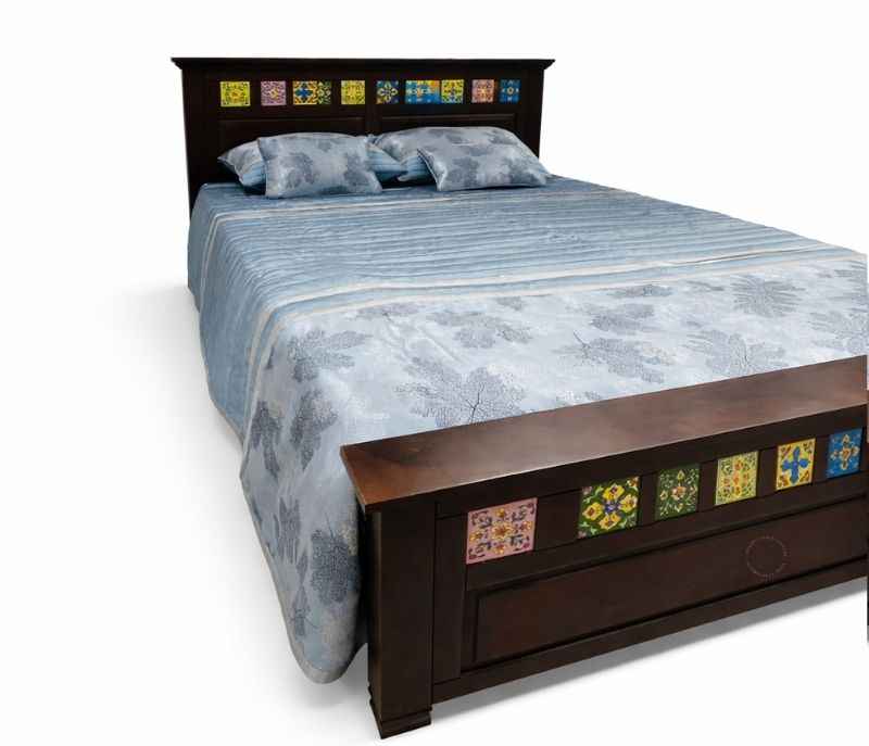 Image 5 for Tile -QB Cot Queen Size Without Storage (BSK)(KORA)