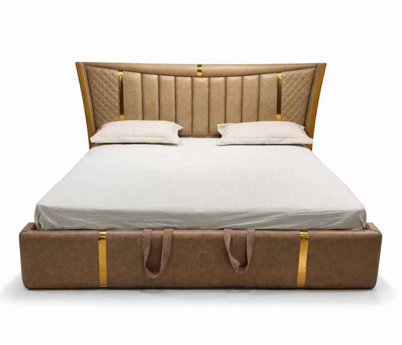 Image 3 for Zury King Sized Bed with Hydraulic Bed Box