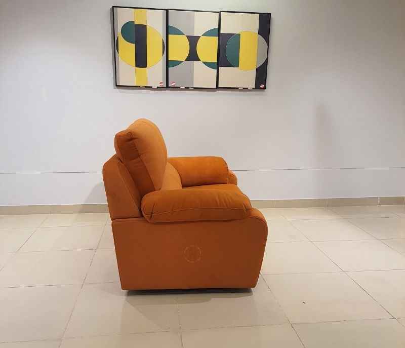 Image 11 for Old Bmw Sofa 3+2 Seater Velvet Suede Fabric (BTM)