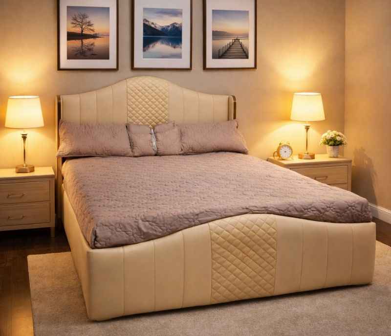 Hilton Cot Queen Size With 4 Drawer (WF OTD)