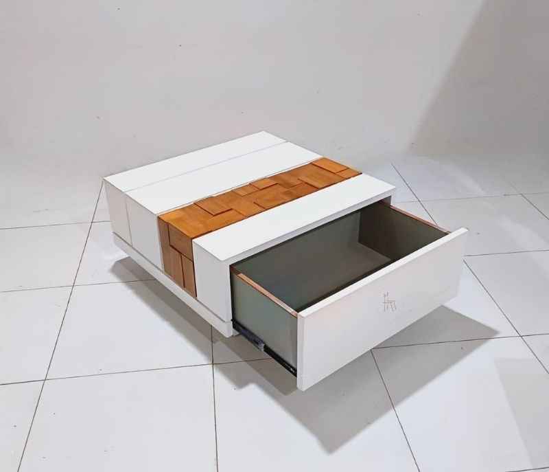 Image 6 for Center Table New Wooden And Pu Top (WH OTD)