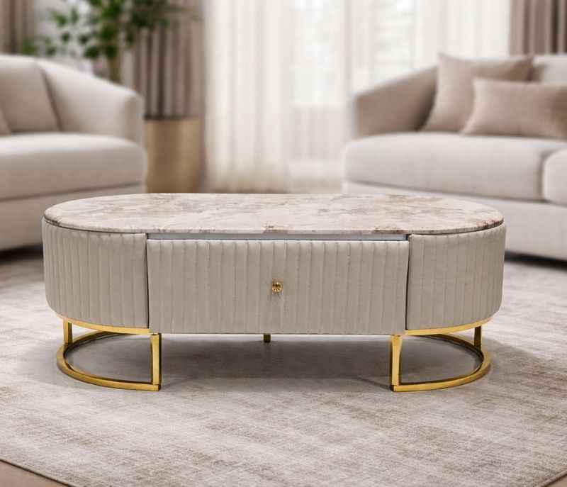 8887 Beige Centre Table (HYD OTD)