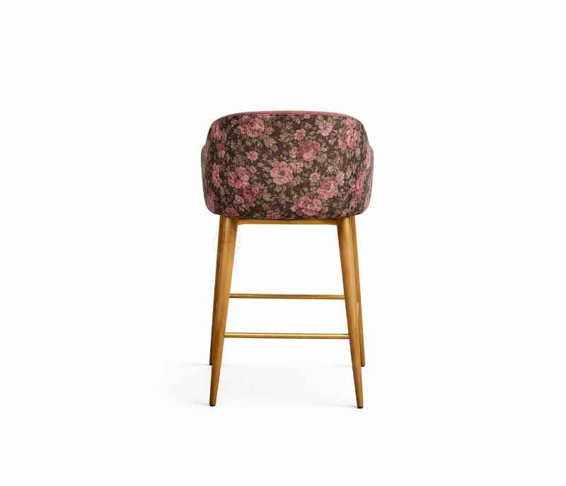 Image 4 for Lounge Bar Stool Metal Leg (PM)