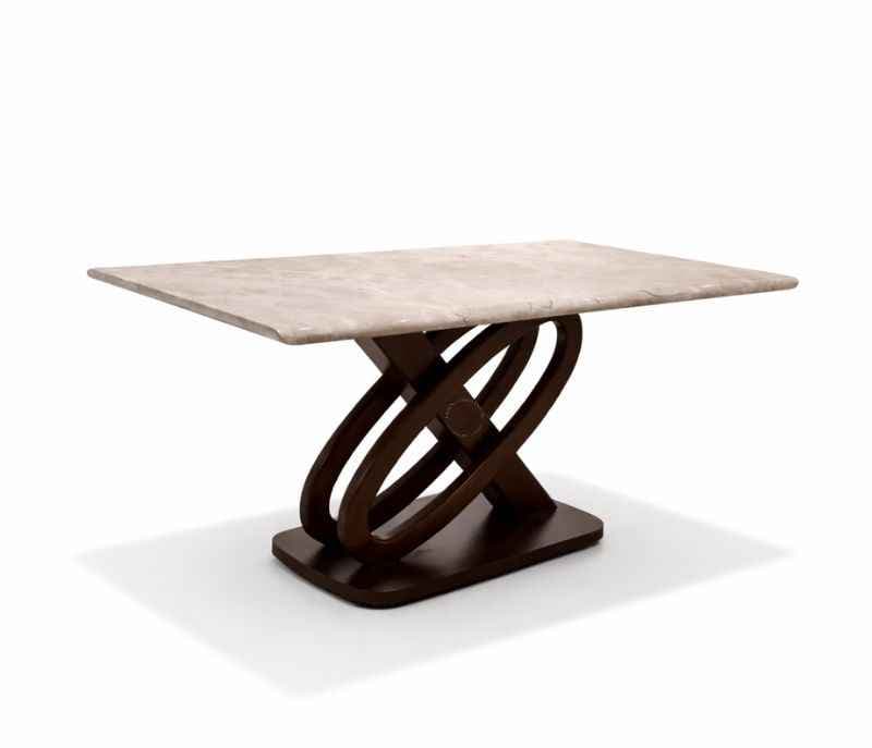 Image 10 for DT-52 /DC-364 Dining Set 1+6 Seater Ice Gry Marble Top (BS-WF)(BS-EC)