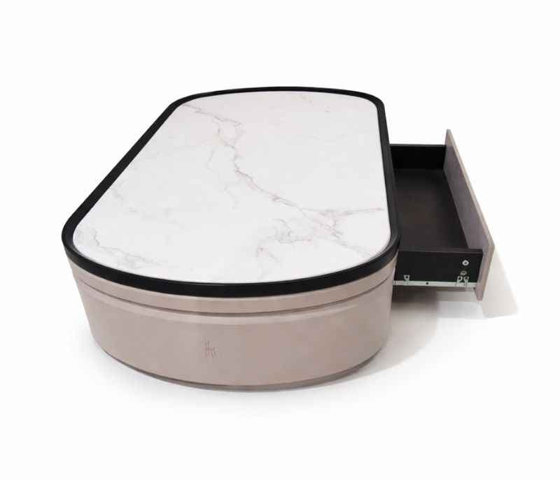 Image 5 for 5852 Centre Table Ceramic Top With Storage Drawers