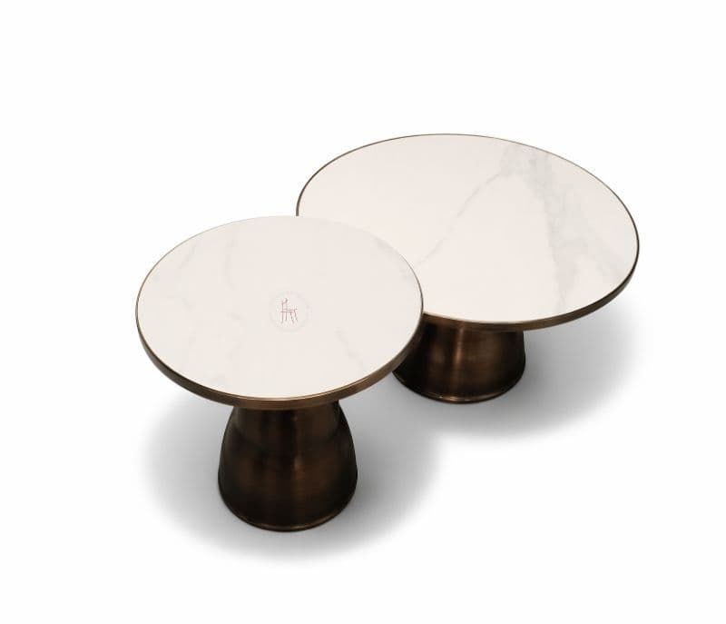 Image 6 for Centre Table 1 With Ceramic Top And Metal Base (HYD)