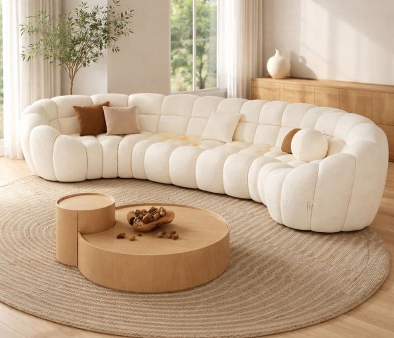 Image 3 for Falsasquadra Premium Curved Sofa