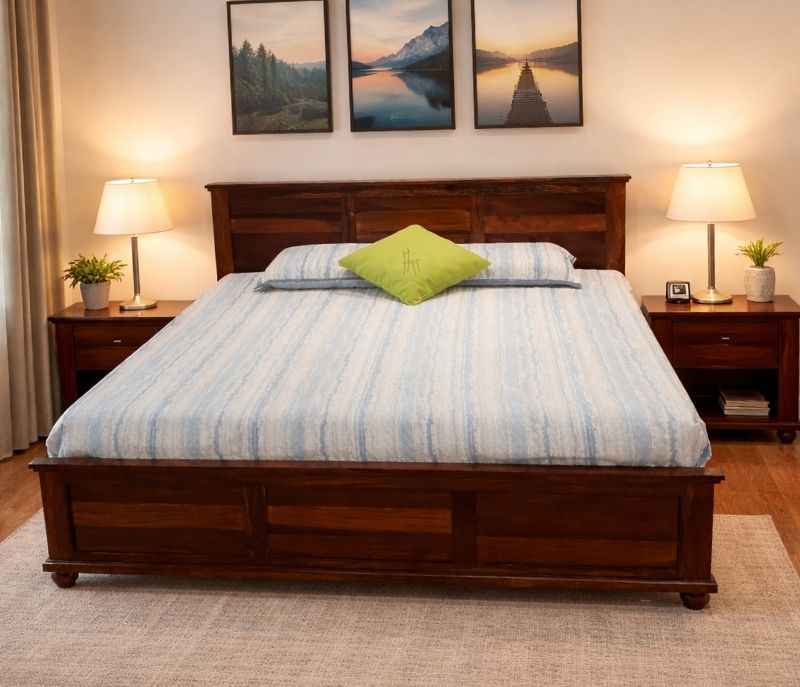 Ramya Cot King Size Without Storage (HYD)