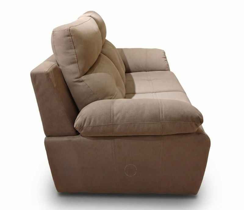 Image 10 for Atlas Comfort Sofa 3+2+1 Seater Velvet Suede Fabric Brown