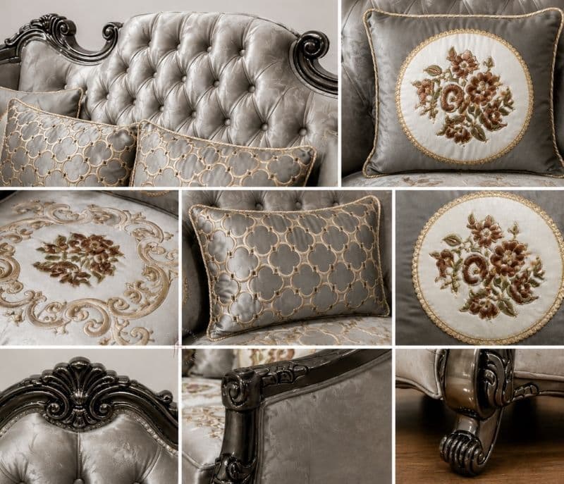 Image 4 for Carving Iran Sofa Set 3+2+1+1 (RCH SF) (OWD)