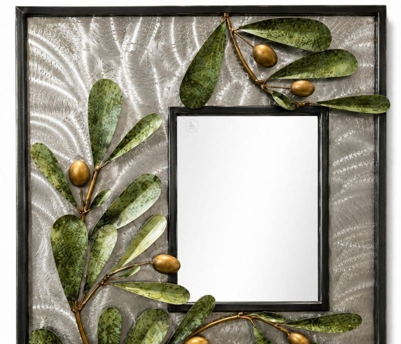 Image 3 for 15589 Metal Wall Mirror