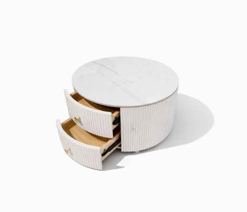 Image 6 for 605 Centre Table Ceramic Top With Storage  (HYD)