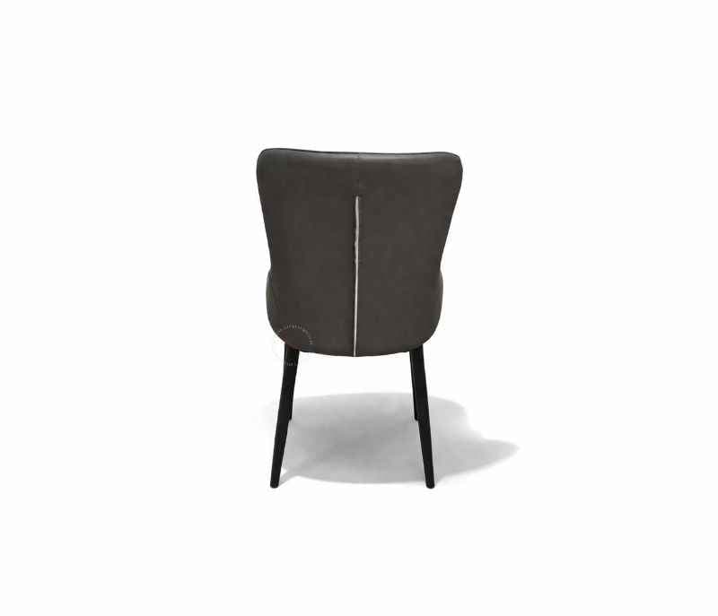 Image 7 for 30807 Artificial Leather Base Rubber Wood 1+4 Seater