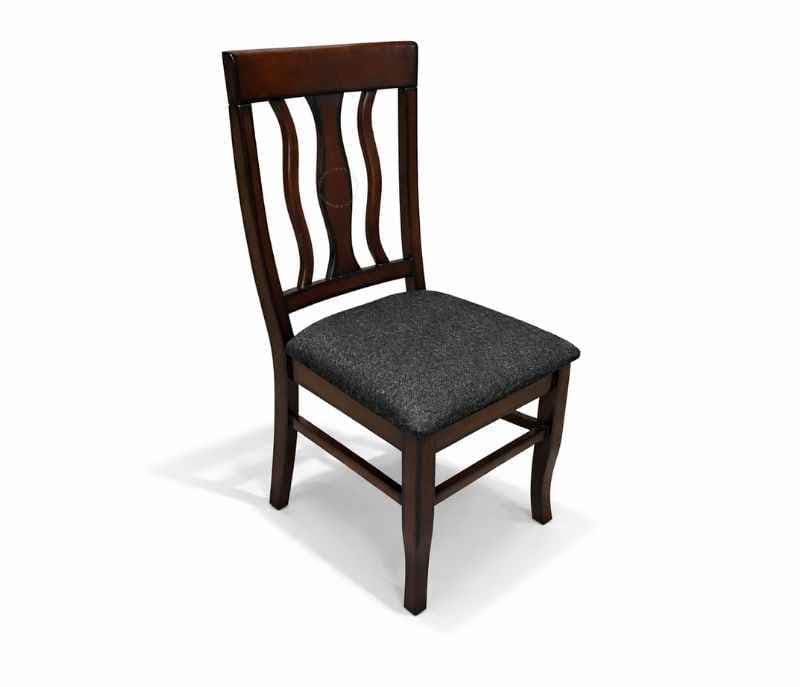 Image 6 for E 6 Seater Teak Wood Dining Set with Premium Fabric Upholstery (BSK)