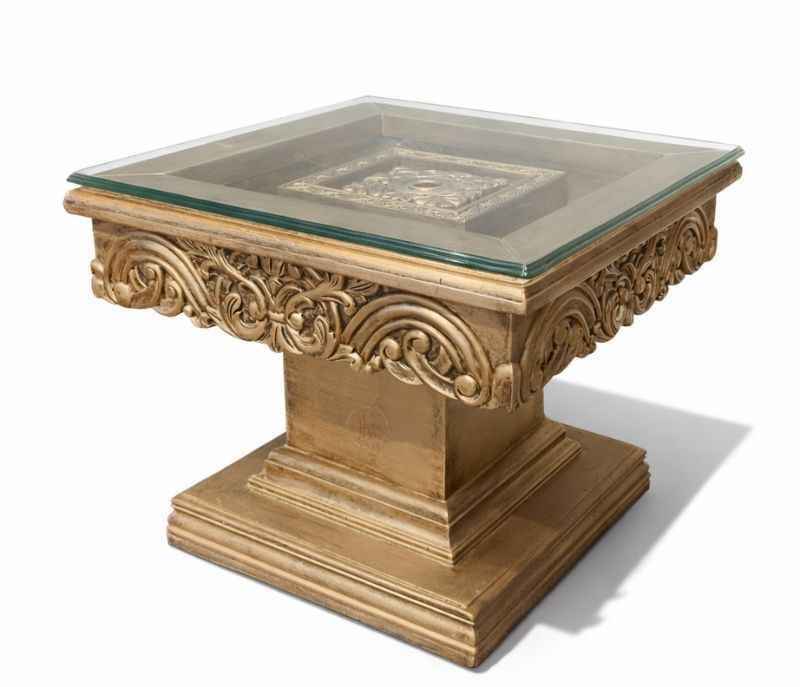 Image 5 for Artison Side Table With Top Glass (HYD OTD)