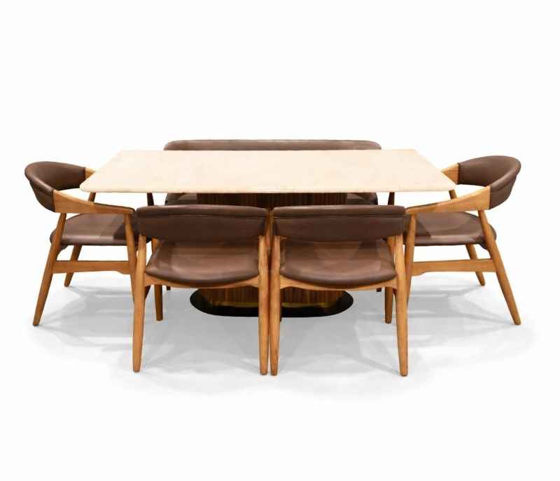 Image 4 for DC.37/DC361/SUBE 1+4 Chair +1 Bench RMR  (BS-CP)