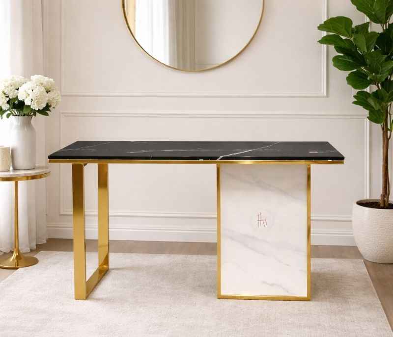 Console Table -S-1000 Metal PVD With Marble Top (EC OTD)