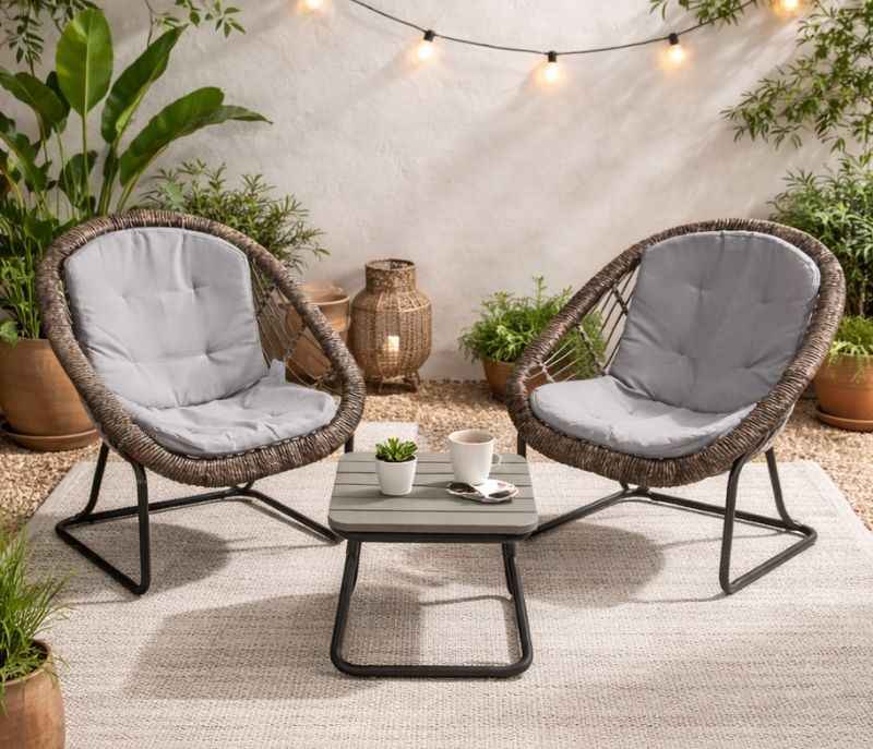 Garden Set Y-16 2 Seater With Centre Table (HYD OTD)