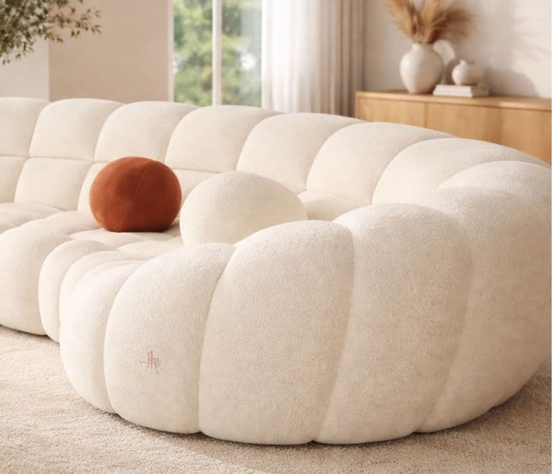 Image 4 for Falsasquadra Premium Curved Sofa