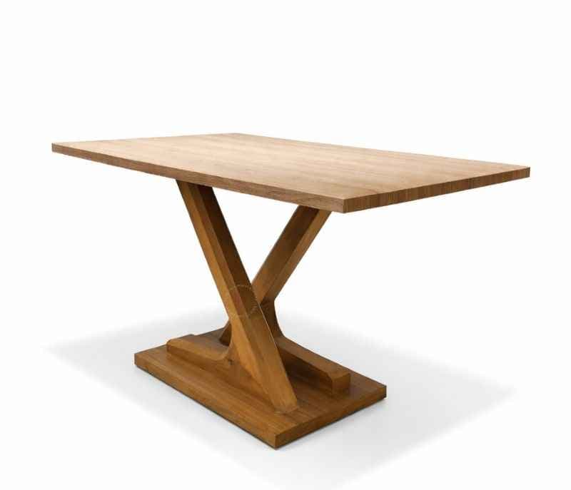 Image 8 for DT Lux Dc Ash 1053 1+4 Dining Set Ash Wood And Mamrene Top (BS-WF)