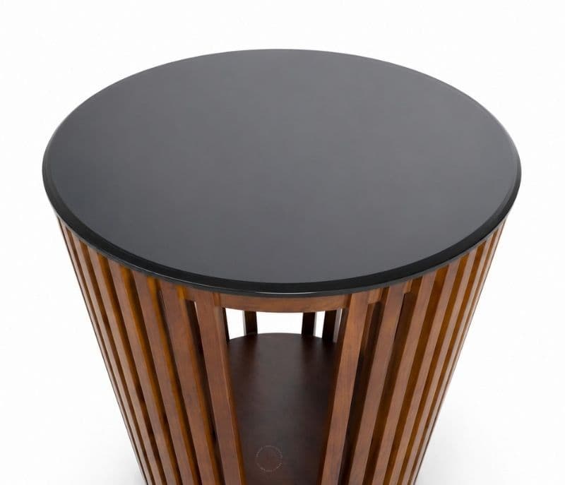 Image 4 for Indroyal Center Table Solid Rubber Wood (ZAM) (OWD)