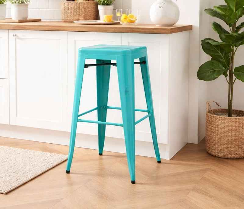 Metal Bar Stool Without Back (PM)
