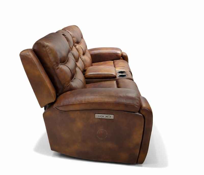 Image 13 for U70731HM  Manva 3MR+2MR+ Power Recliner Leather Fabric