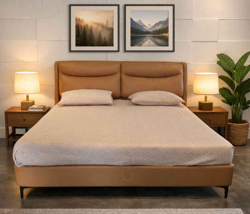 HC 236-180 King Size Bed Without Storage (HYD)