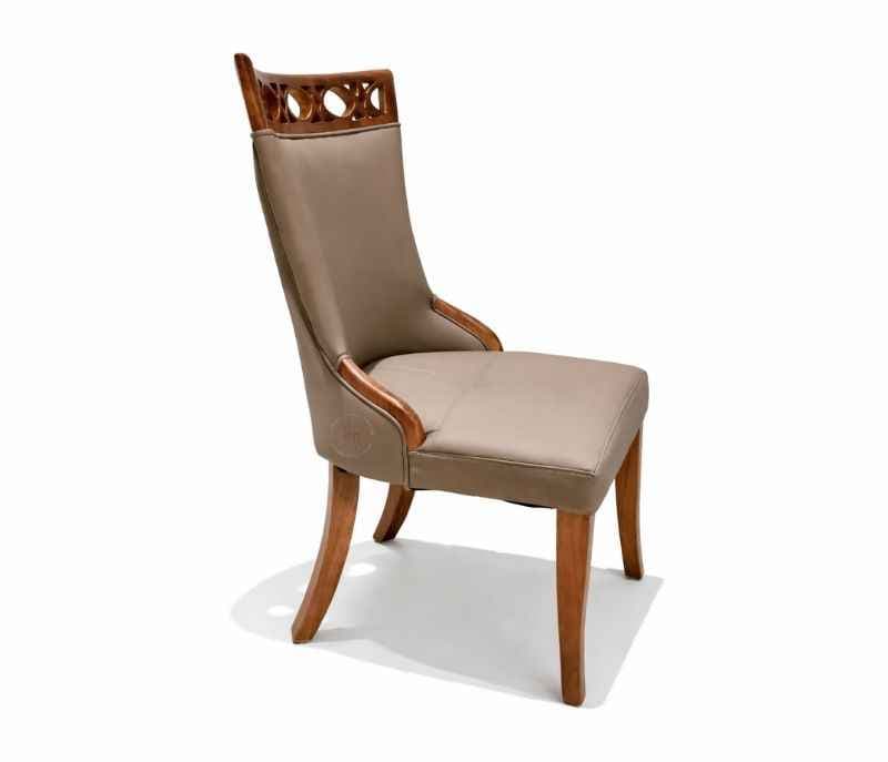 Image 6 for DT - 1061-1/3330 6 Seater Marble Dining Set with Premium Leatherette Upholstery