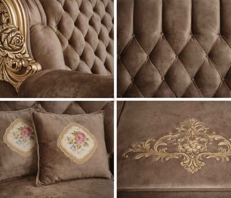Image 2 for Opal Carving Sofa Set 3+2+2+D+CT (OWD)