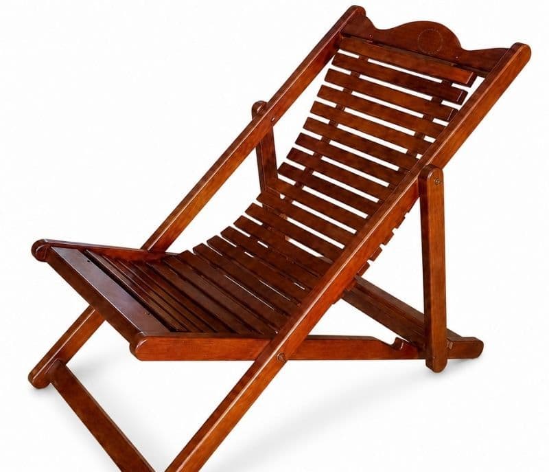 Image 4 for Easy Chair Wooden Solid Rubber Wood (ZAM) (OWD)
