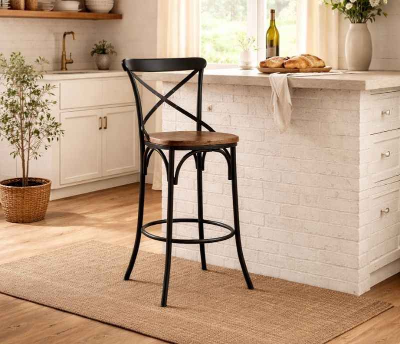 X Metal Bar Chair (PM)